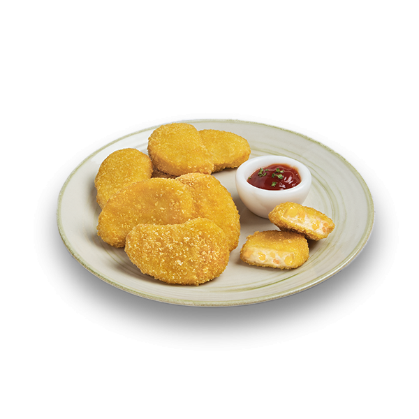 Nuggets de pollo y queso