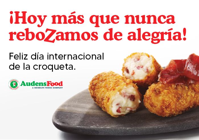 ¡Feliz Día Internacional de la Croqueta!